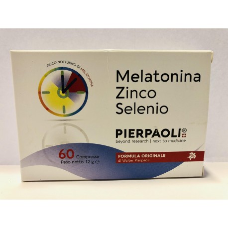 MELATONINA ZINCO SELENIO DOTT PIERPAOLI 60COMPRESSE