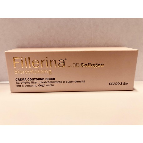 LABO FILLERINA 3D BIOREVITALIZING CREMA CONTORNO OCCHI GRADO 3