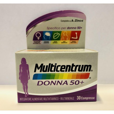 MULTICENTRUM DONNA 50+ 30COMPRESSE