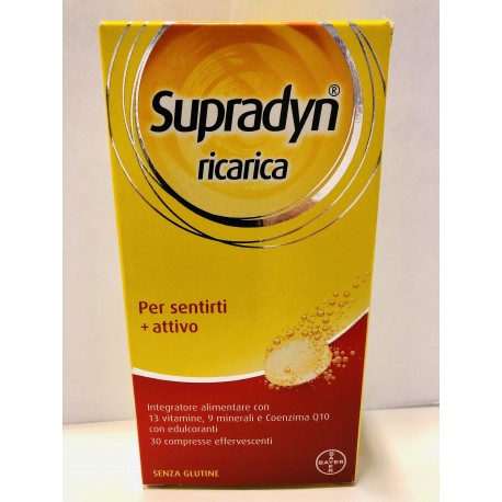 SUPRADYN RICARICA 30COMPRESSE EFFERVESCENTI