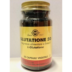 GLUTATIONE 50 30CAPSULE VEG