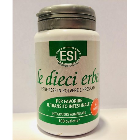 ESI LE DIECI ERBE+FORTE 100OVALETTE