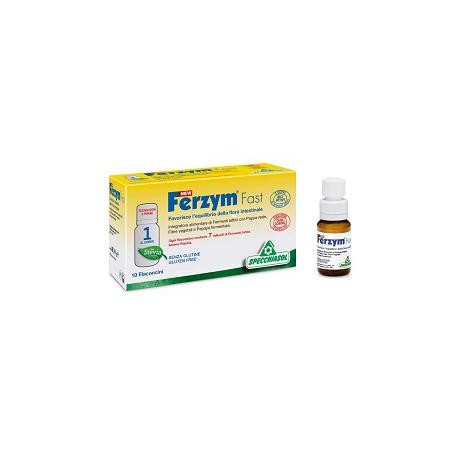 NEW FERZYM FAST 10 FLACONCINI 8 ML