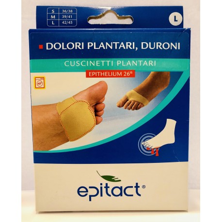 EPITACT CUSCINETTO PLANTARE PER DOLORI PLANTARI E DURONI TAGLIA L (LARGE)