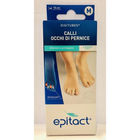 EPITACT DIGITUBE GEL IN SILICONE PROTEZIONE CALLI TAGLIA M (MEDIUM)